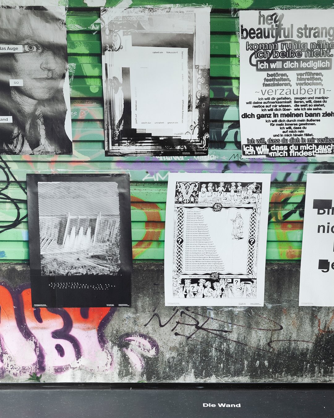 Presenting graphic design in an exhibition s