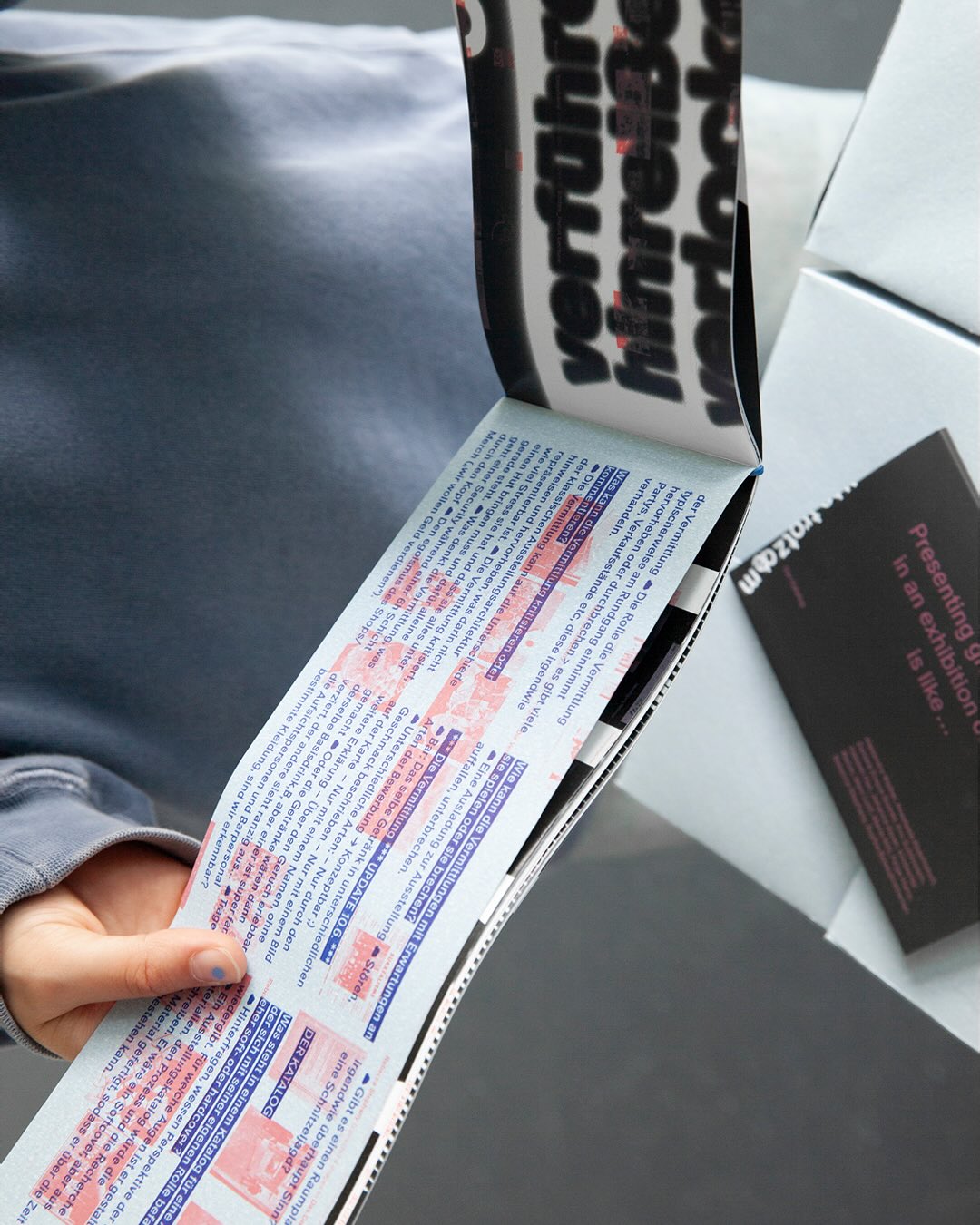Presenting graphic design in an exhibition s