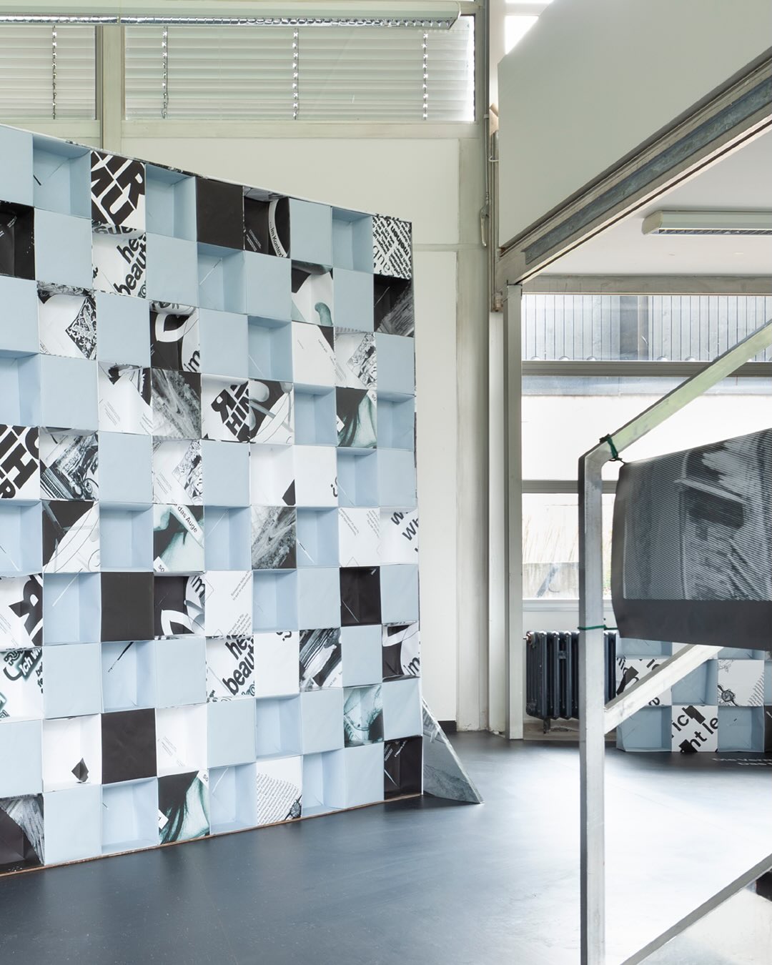 Presenting graphic design in an exhibition s