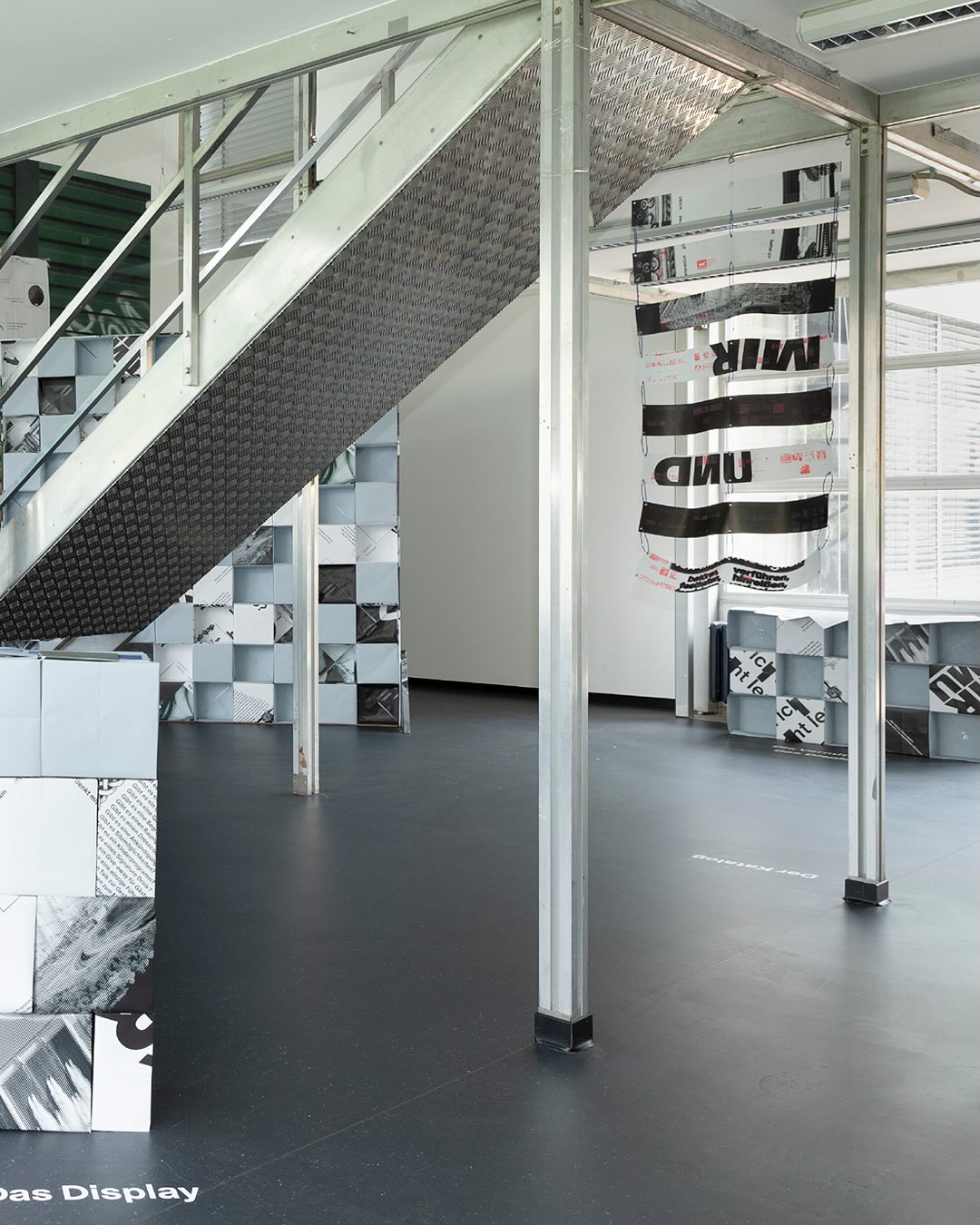 Presenting graphic design in an exhibition s