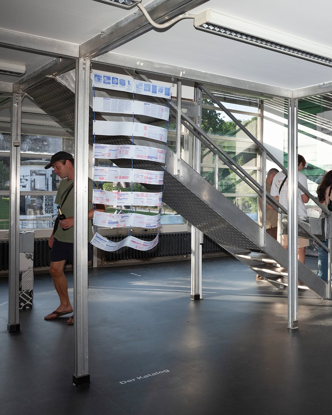 Presenting graphic design in an exhibition s